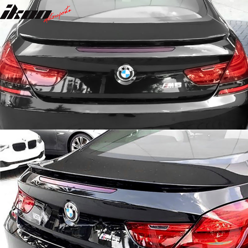2012-2019 BMW F13 6 Series F06 Gran Coupe M6 Trunk Spoiler Wing ABS