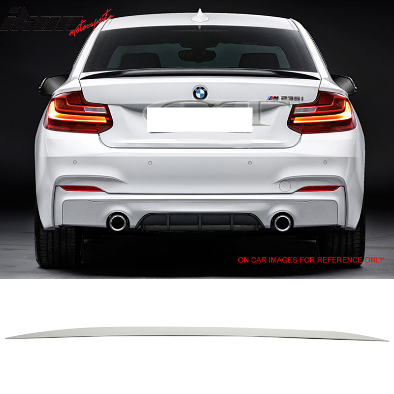 2014-2021 BMW F22 2 Series Coupe Performance Style Trunk Spoiler ABS