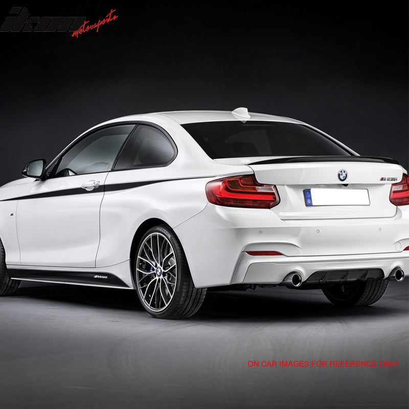 2014-2021 BMW F22 2 Series Coupe Performance Style Trunk Spoiler ABS