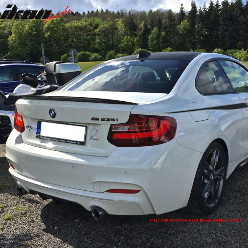 2014-2021 BMW F22 2 Series Coupe Performance Style Trunk Spoiler ABS