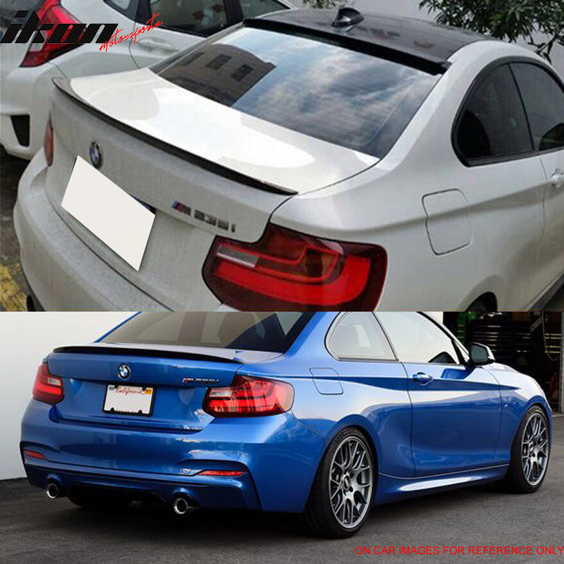2014-2021 BMW F22 2 Series Coupe Performance Style Trunk Spoiler ABS