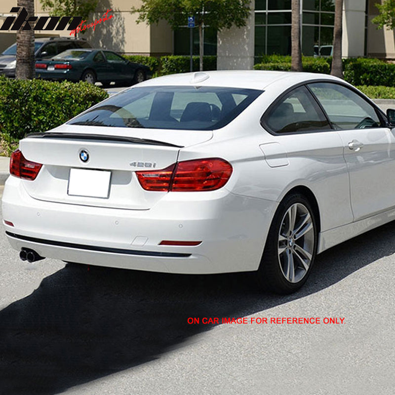 2014-2020 BMW F32 4 Series Coupe Performance Style Trunk Spoiler ABS