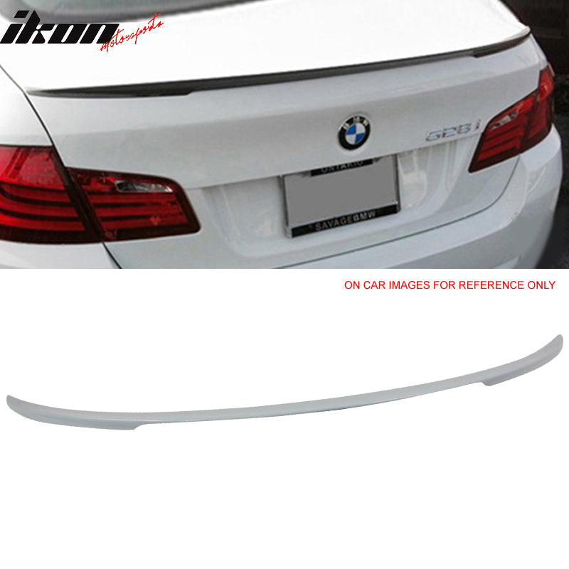 2011-2016 BMW 5 Series F10 4Dr Sedan P Style Trunk Spoiler Wing ABS