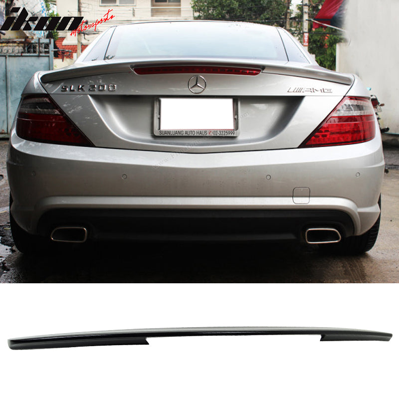2011-2016 Mercedes-Benz SLK Class R172 Trunk Spoiler ABS