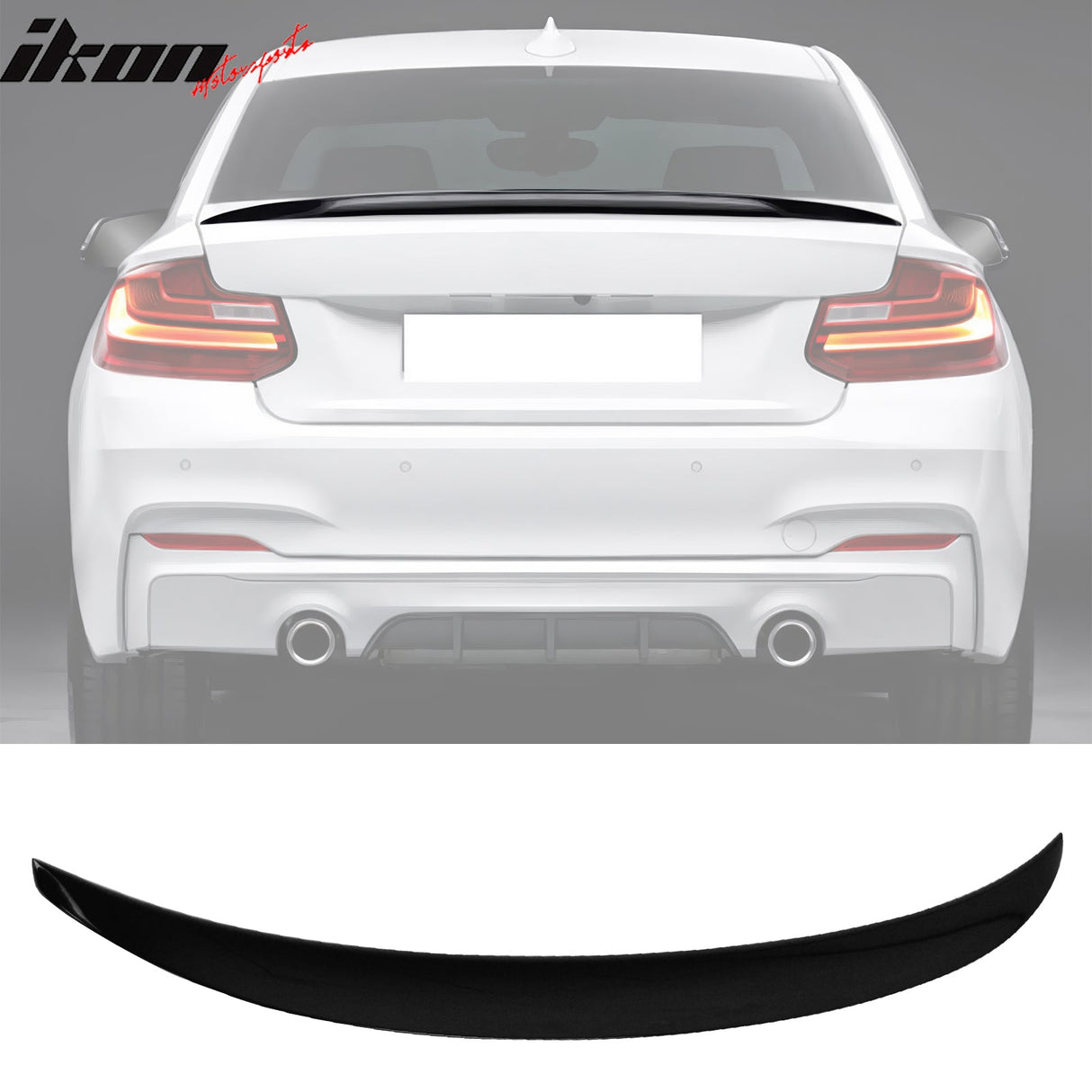 2014-2021 BMW F22 2 Series Coupe Performance Style Trunk Spoiler ABS