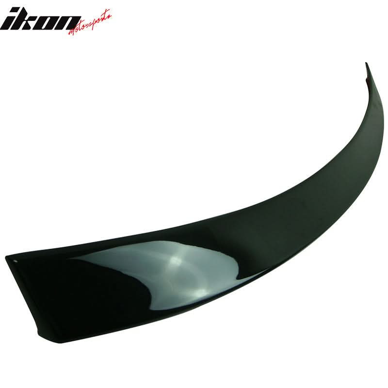 2009-2012 Audi A4 B8 RS Style #LZ9Y Black Rear Trunk Spoiler Wing ABS