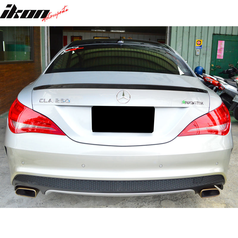2014-2018 Mercedes-Benz CLA W117 AMG Style Trunk Spoiler Wing ABS