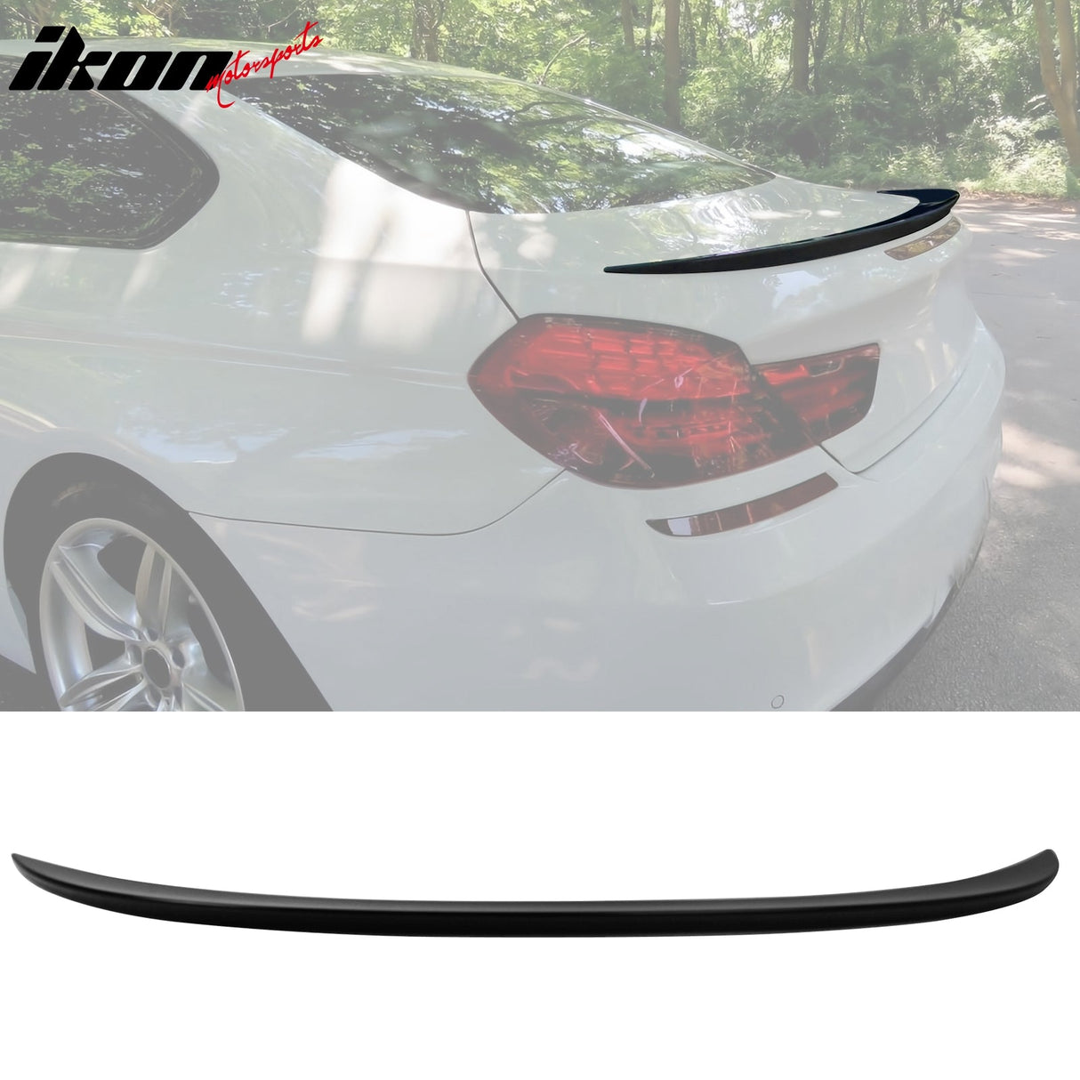 2012-2019 BMW F13 6 Series F06 Gran Coupe M6 Trunk Spoiler Wing ABS