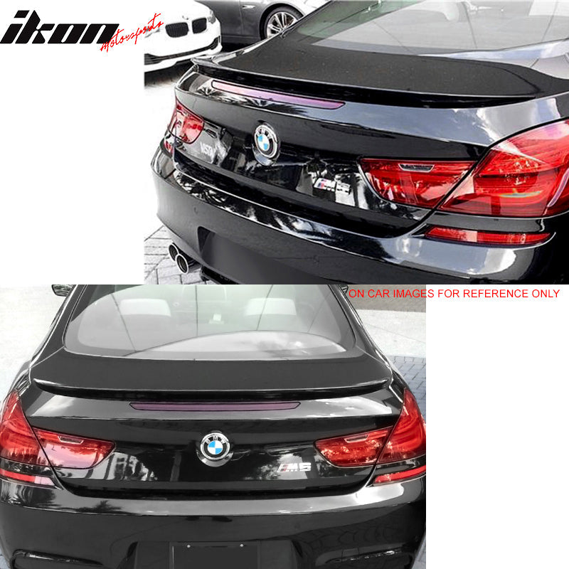 2012-2019 BMW F13 6 Series F06 Gran Coupe M6 Trunk Spoiler Wing ABS