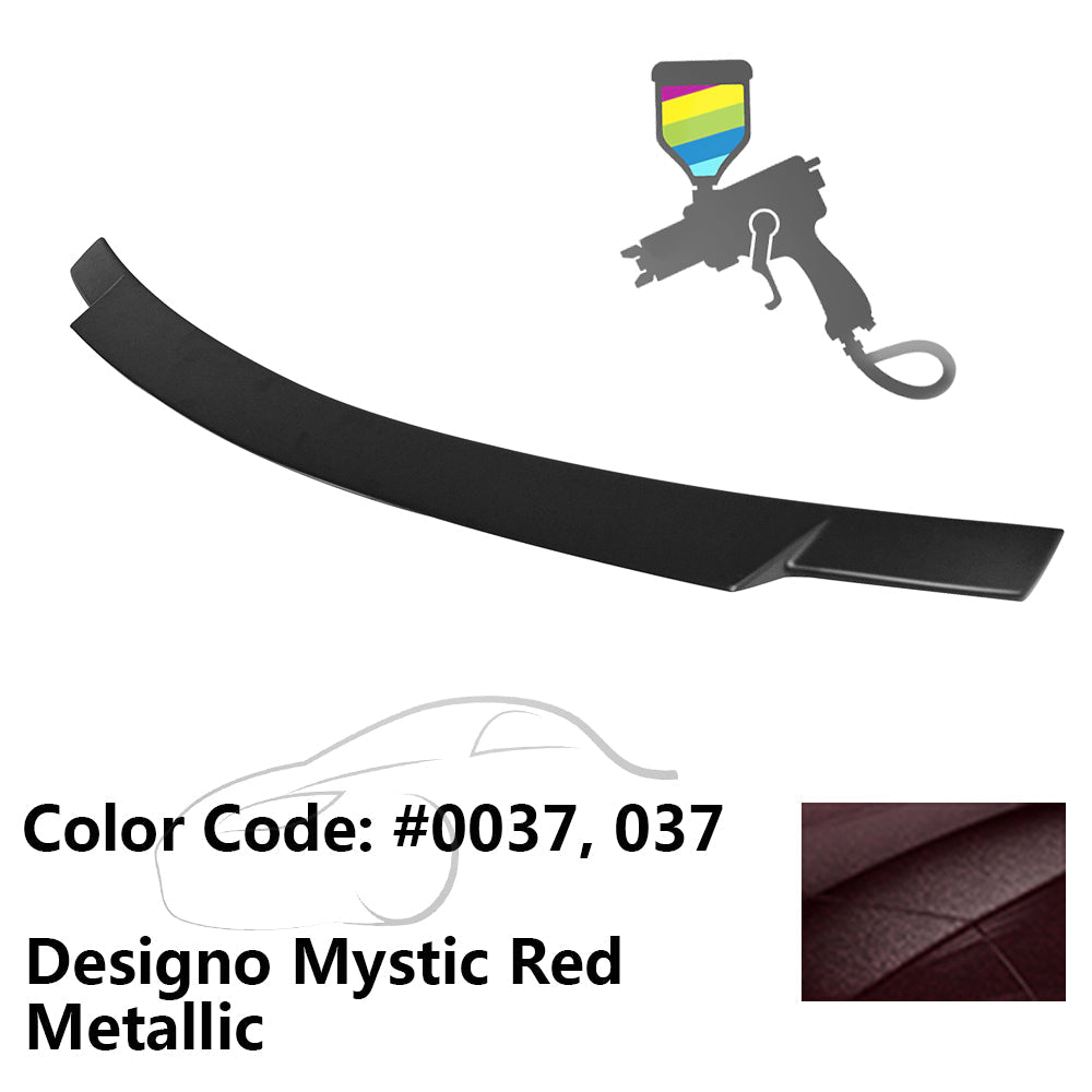 2008-2014 Mercedes Benz C-Class W204 V Style Trunk Spoiler - ABS