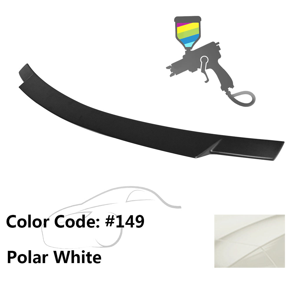 2008-2014 Mercedes Benz C-Class W204 V Style Trunk Spoiler - ABS