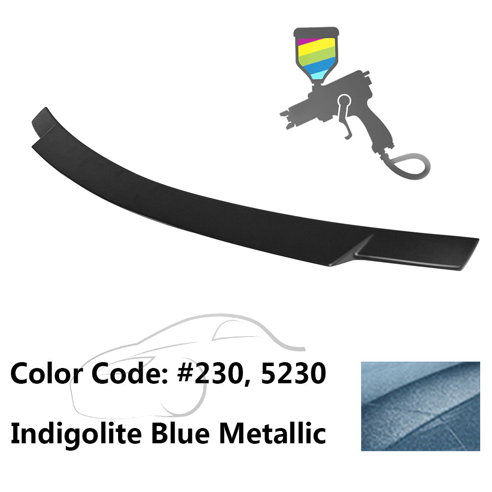 2008-2014 Mercedes Benz C-Class W204 V Style Trunk Spoiler - ABS