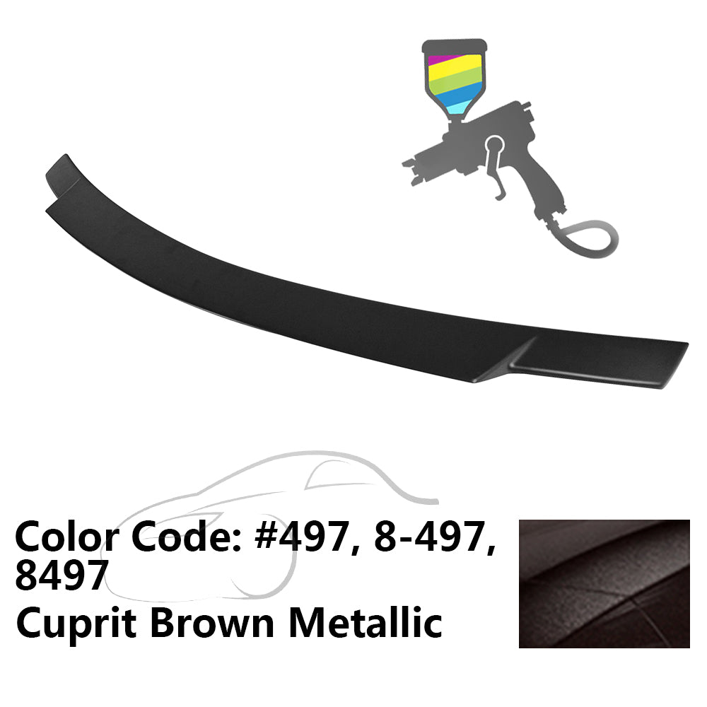 2008-2014 Mercedes Benz C-Class W204 V Style Trunk Spoiler - ABS