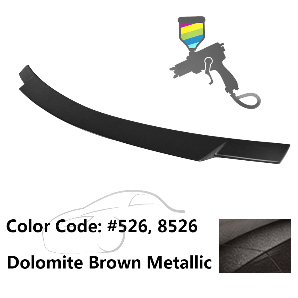 2008-2014 Mercedes Benz C-Class W204 V Style Trunk Spoiler - ABS