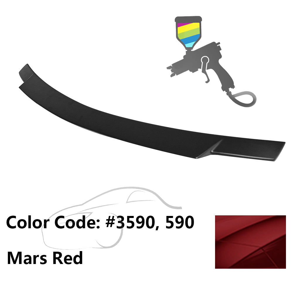 2008-2014 Mercedes Benz C-Class W204 V Style Trunk Spoiler - ABS