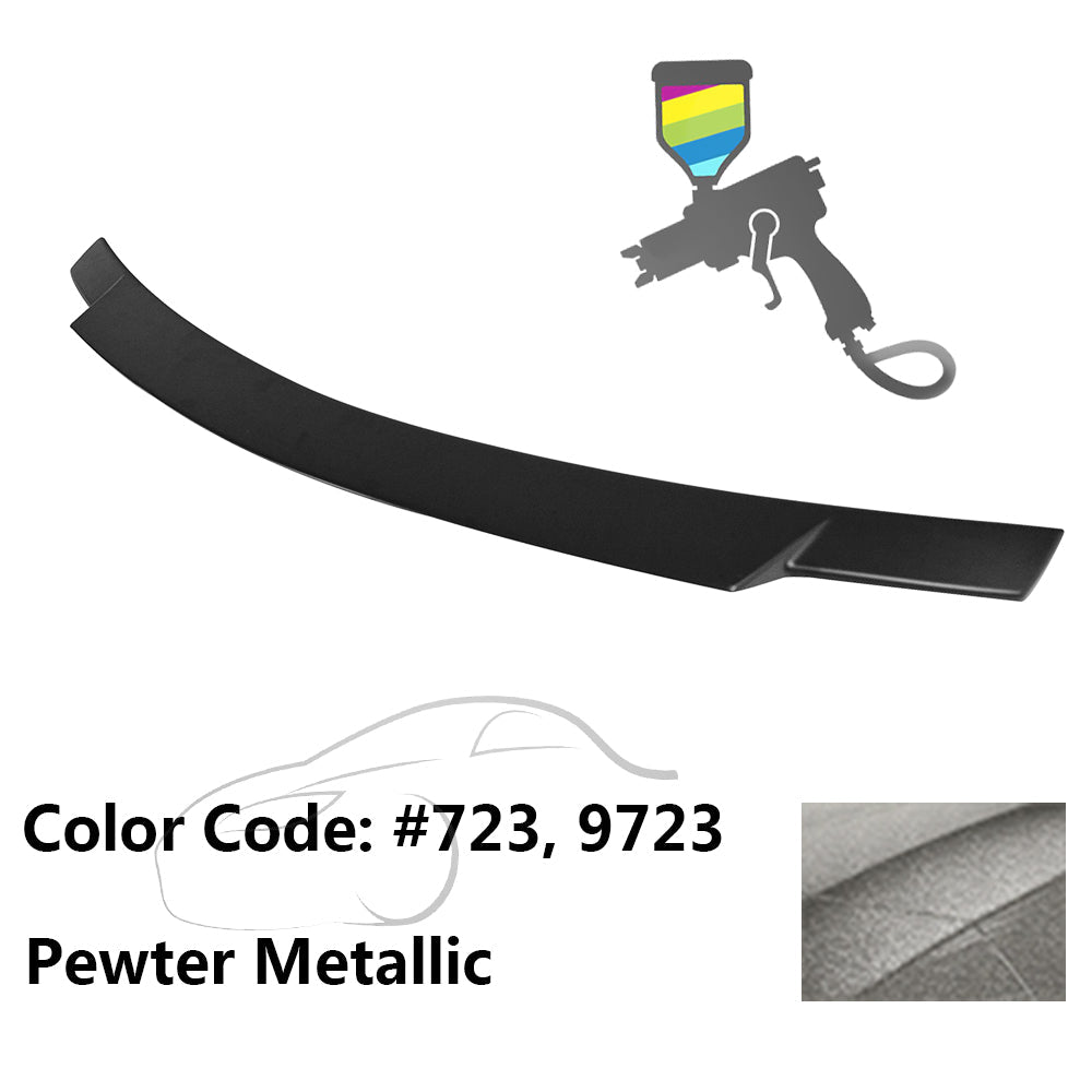 2008-2014 Mercedes Benz C-Class W204 V Style Trunk Spoiler - ABS