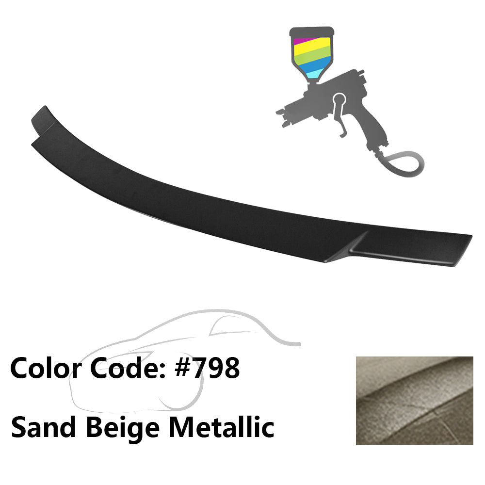 2008-2014 Mercedes Benz C-Class W204 V Style Trunk Spoiler - ABS