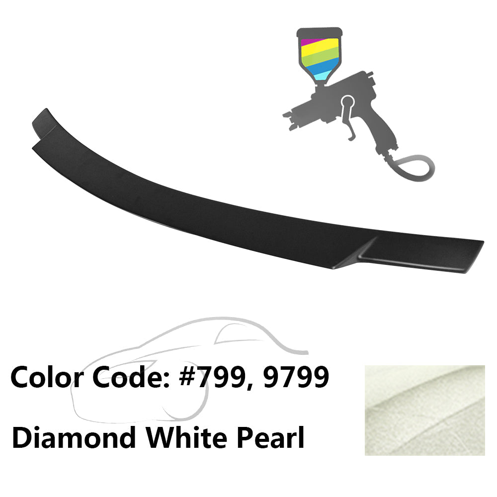 2008-2014 Mercedes Benz C-Class W204 V Style Trunk Spoiler - ABS