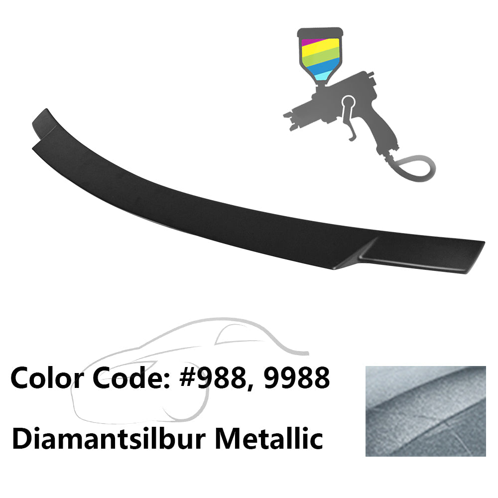 2008-2014 Mercedes Benz C-Class W204 V Style Trunk Spoiler - ABS