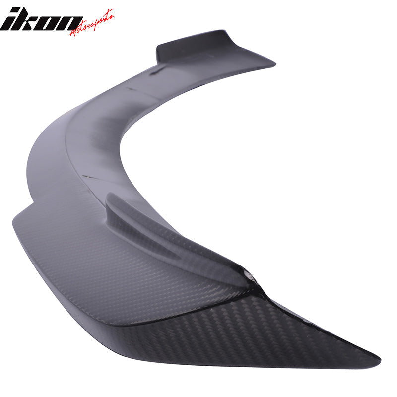 2008-2014 Benz C Class W204 Sedan Ikon Carbon Fiber Rear Trunk Spoiler