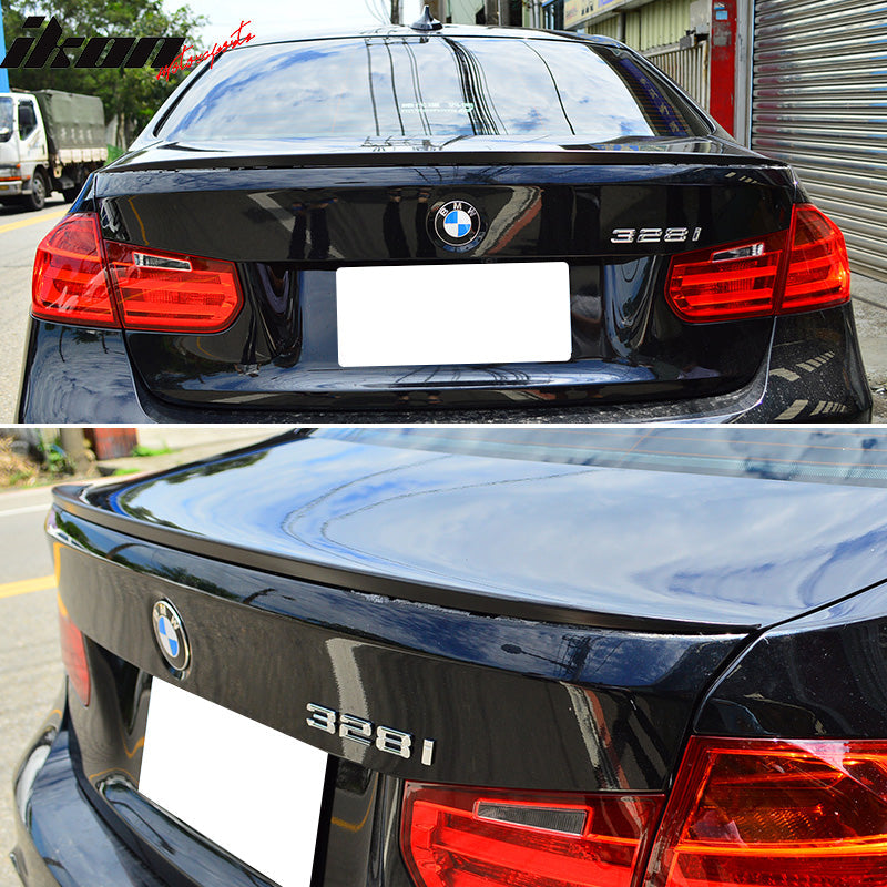 2014-2019 BMW 3 Series F80 4Dr Sedan M3 Style Trunk Spoiler Wing ABS