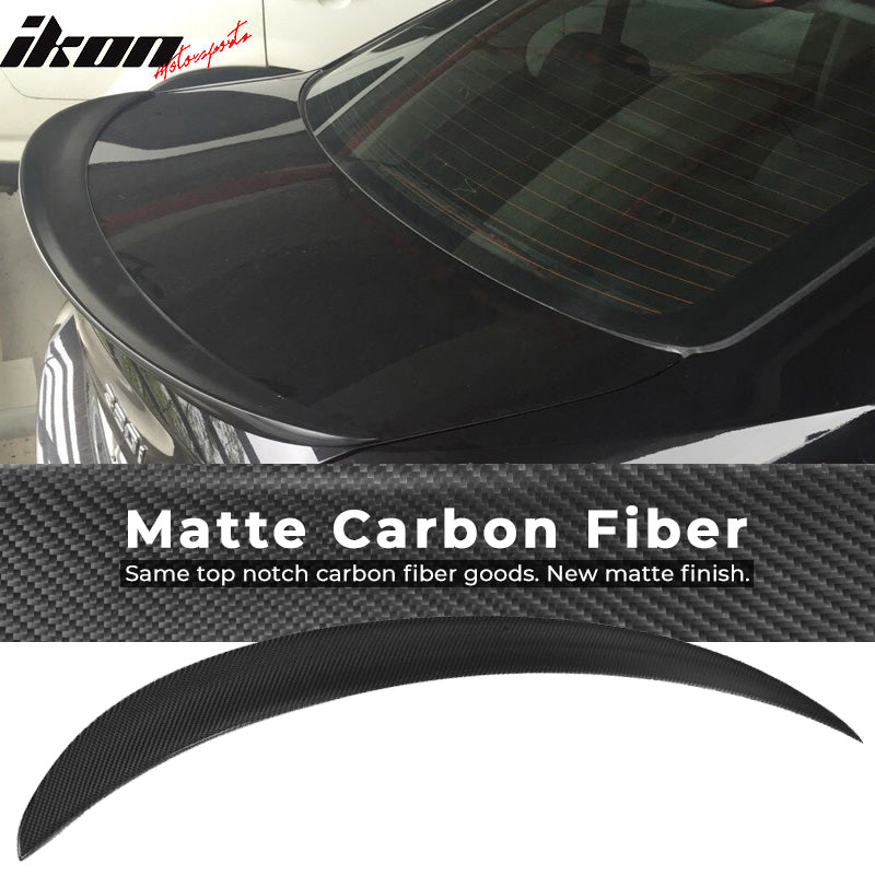 2006-2011 BMW 3 Series E90 Sedan P Style Carbon Fiber CF Trunk Spoiler