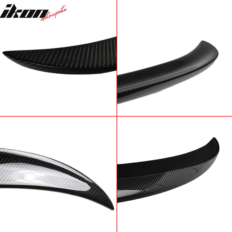 2006-2011 BMW 3 Series E90 Sedan P Style Carbon Fiber CF Trunk Spoiler