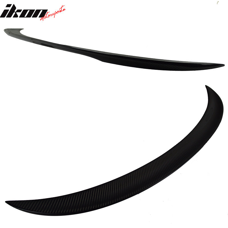 2006-2011 BMW 3 Series E90 Sedan P Style Carbon Fiber CF Trunk Spoiler
