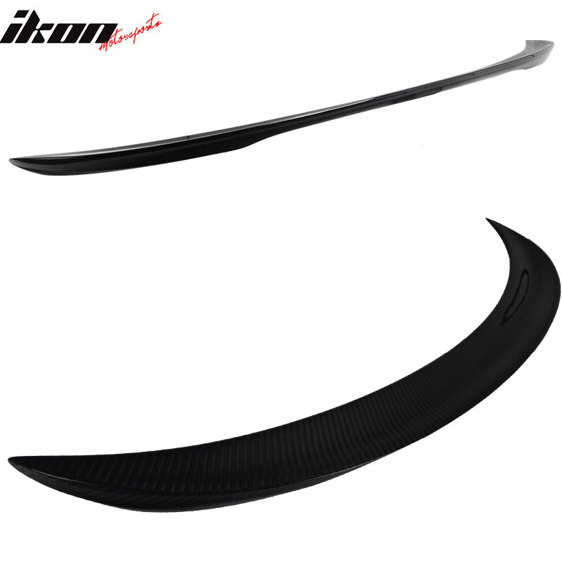2006-2011 BMW 3 Series E90 Sedan P Style Carbon Fiber CF Trunk Spoiler
