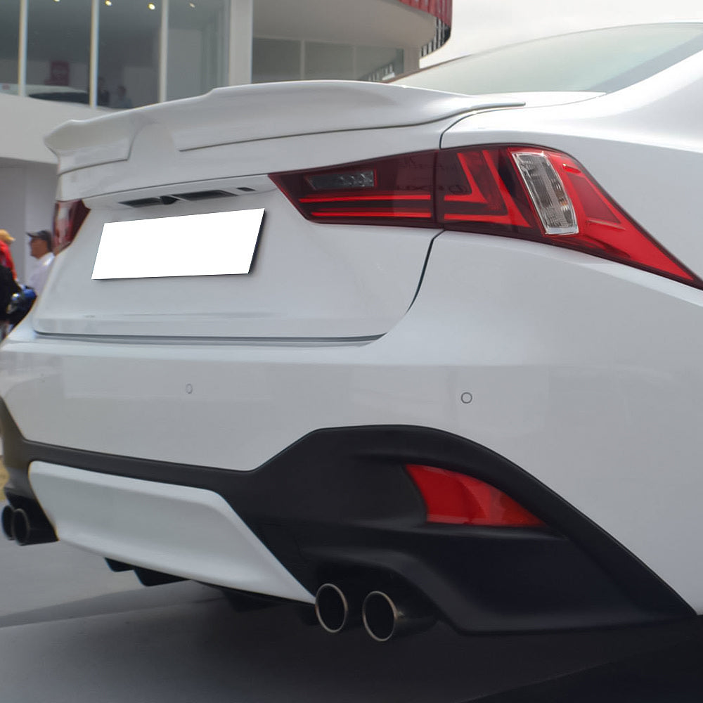 2014-2020 Lexus IS250 IS300 IS350 F Sport Rear Trunk Spoiler Wing ABS