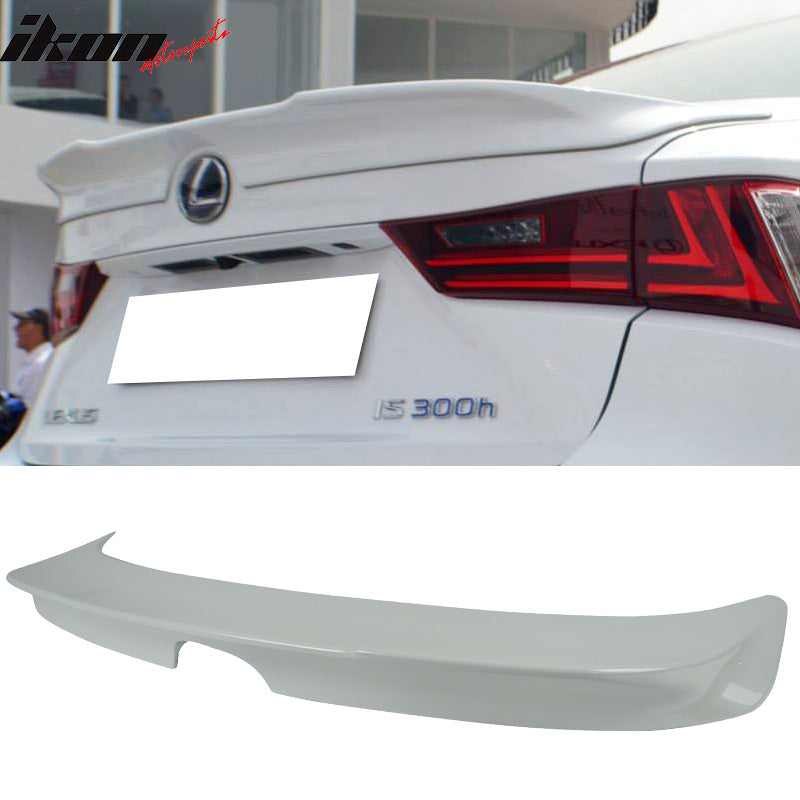 2014-2020 Lexus IS250 IS300 IS350 F Sport Rear Trunk Spoiler Wing ABS