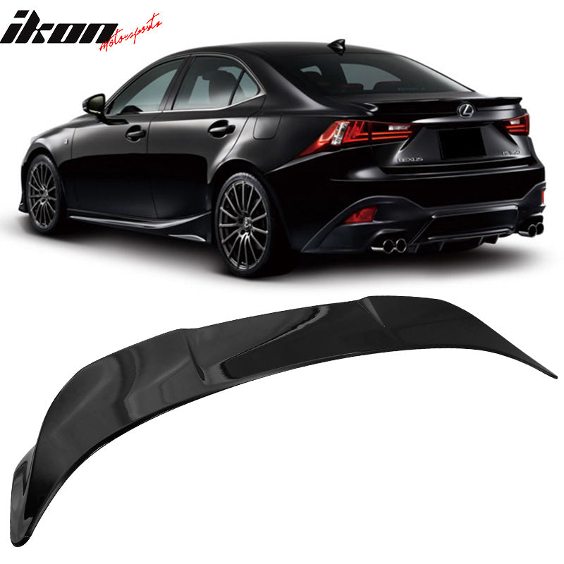 2014-2020 Lexus IS250 IS300 IS350 F Sport Rear Trunk Spoiler Wing ABS