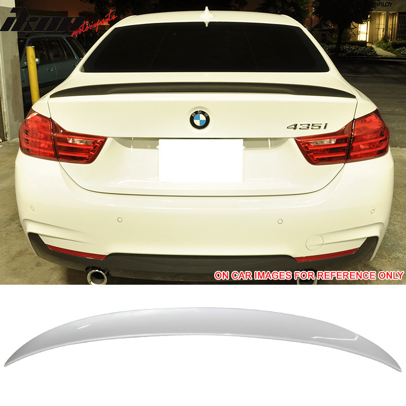 2014-2020 BMW F32 4 Series Coupe Performance Style Trunk Spoiler ABS