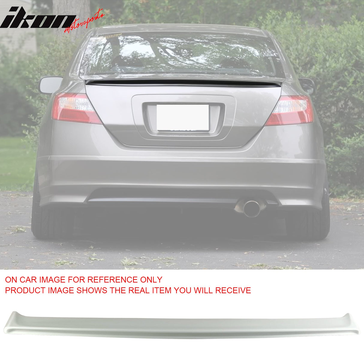 2006-2011 Honda Civic Sedan Performance Style Trunk Spoiler ABS