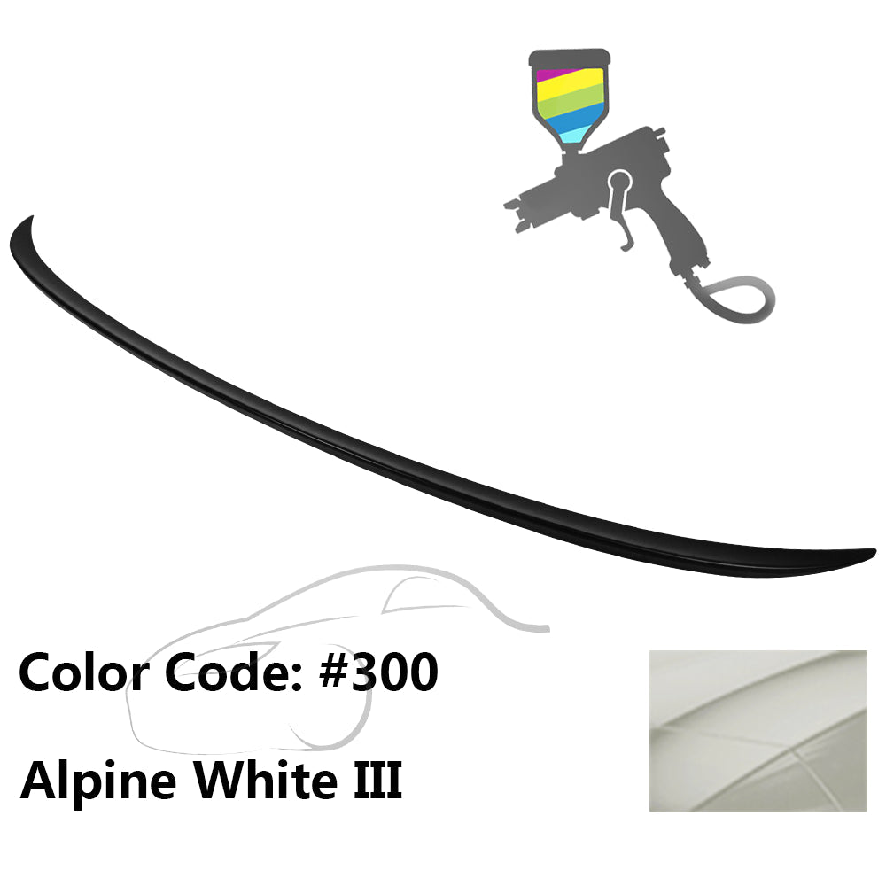2014-2019 BMW 3 Series F80 4Dr Sedan M3 Style Trunk Spoiler Wing ABS