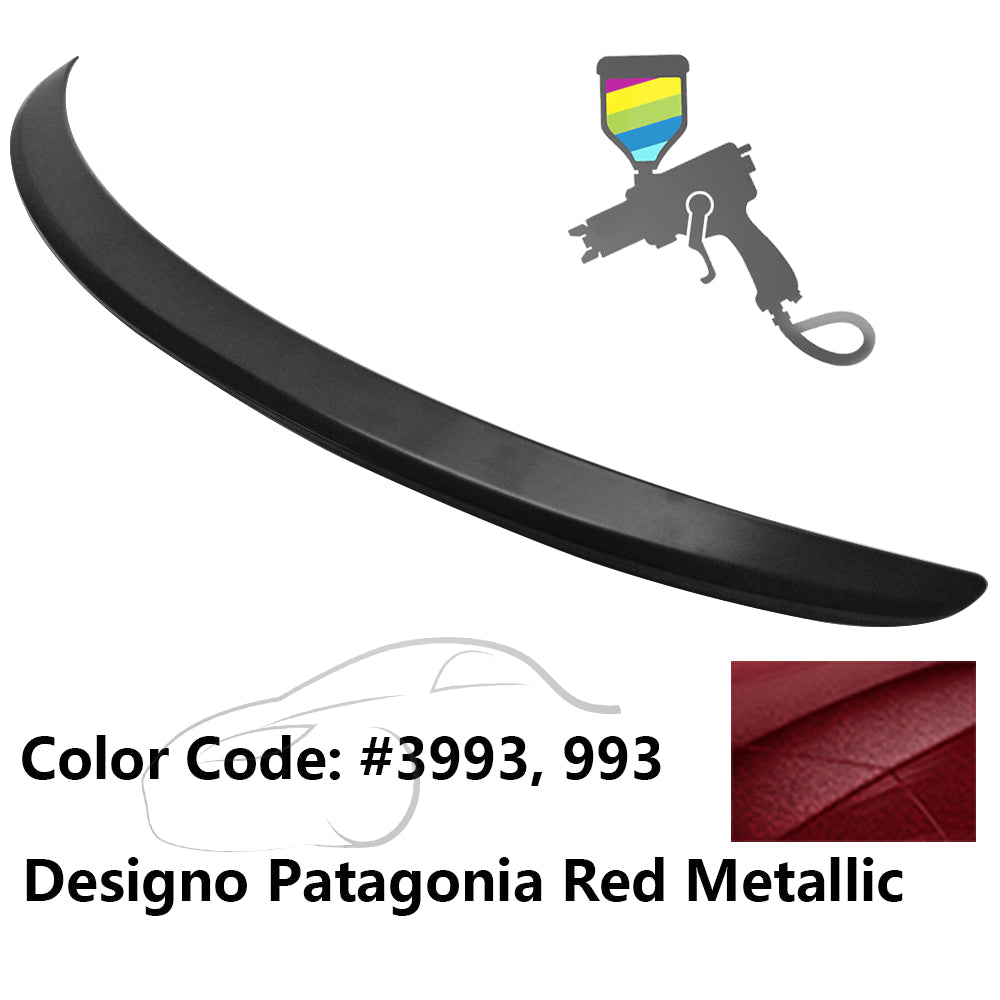 2015-2021 Mercedes Benz W205 4Door AMG Style Trunk Spoiler ABS