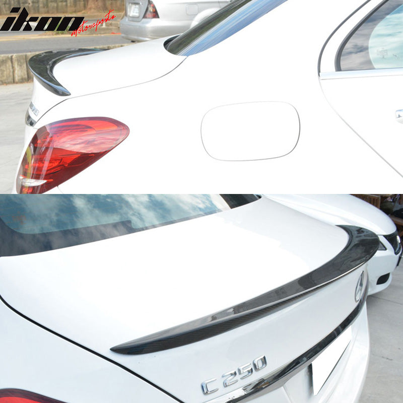 2015-2021 Mercedes Benz W205 4Door AMG Style Trunk Spoiler ABS