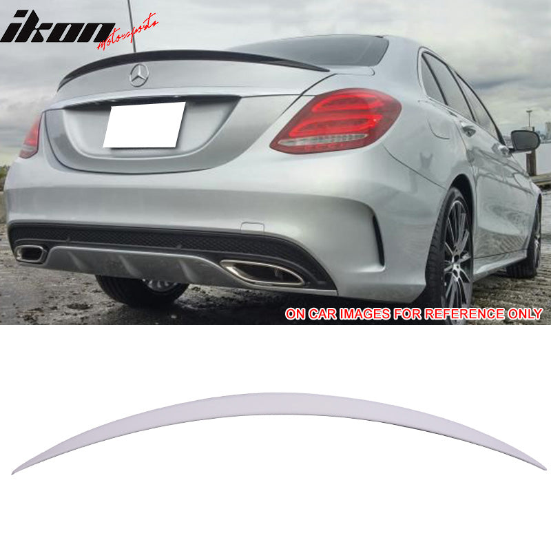 2015-2021 Mercedes Benz W205 4Door AMG Style Trunk Spoiler ABS