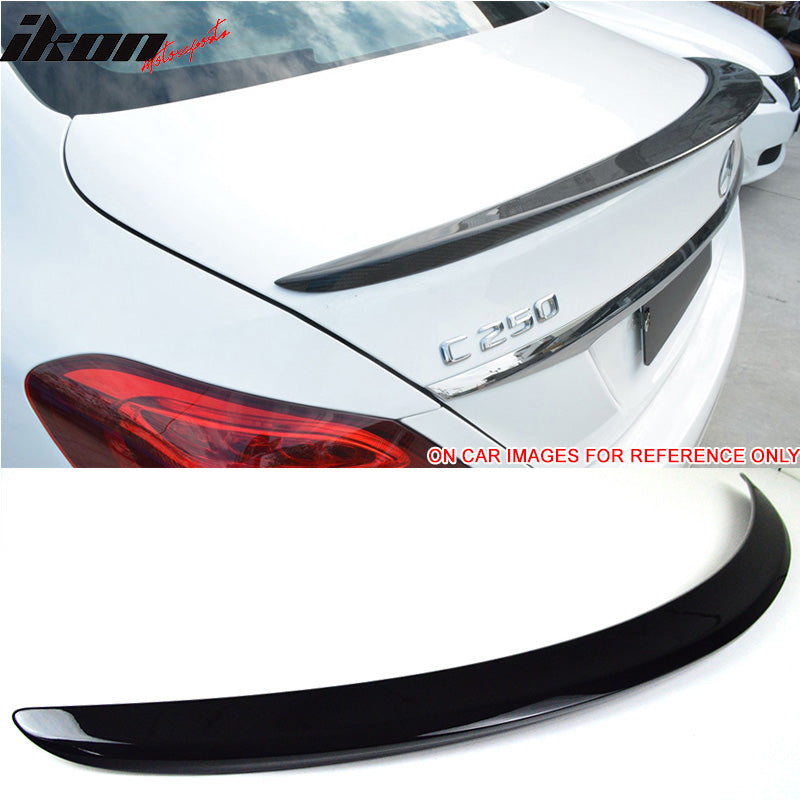 2015-2021 Mercedes Benz W205 4Door AMG Style Trunk Spoiler ABS
