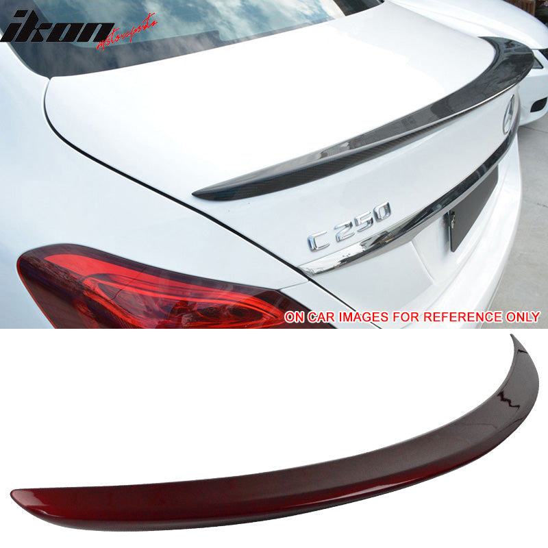 2015-2021 Mercedes Benz W205 4Door AMG Style Trunk Spoiler ABS