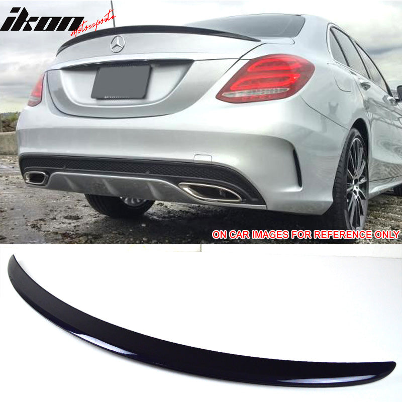 2015-2021 Mercedes Benz W205 4Door AMG Style Trunk Spoiler ABS