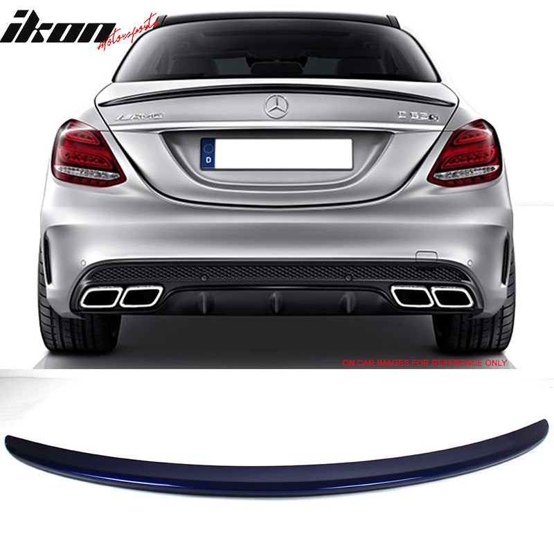 2015-2021 Mercedes Benz W205 4Door AMG Style Trunk Spoiler ABS
