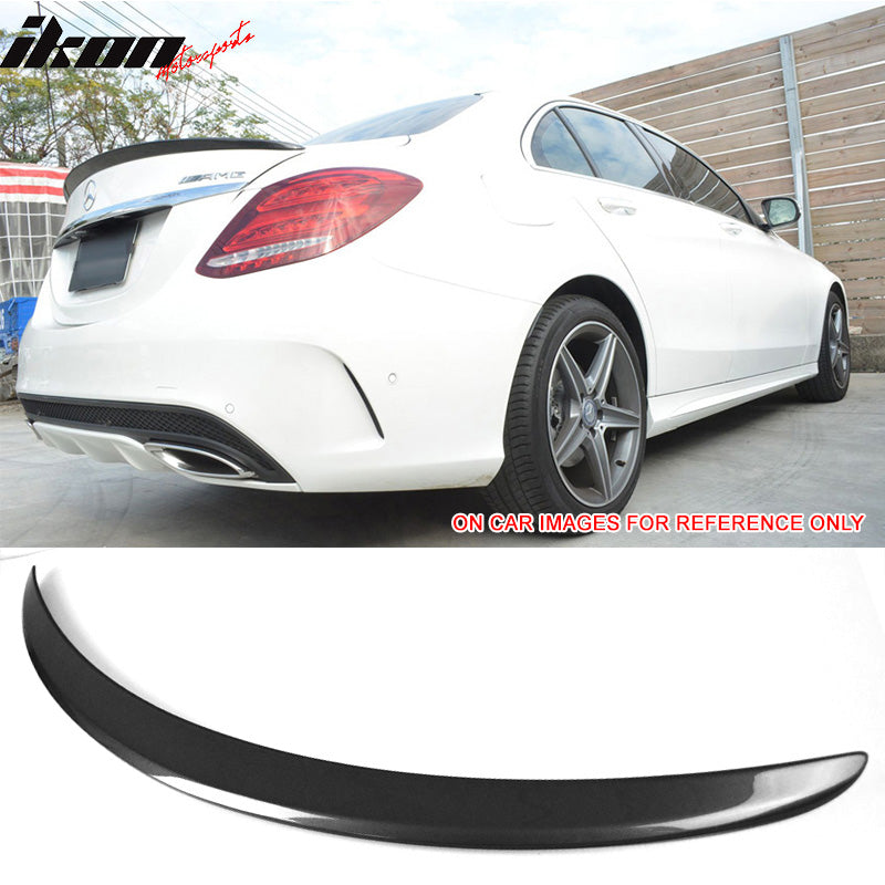 2015-2021 Mercedes Benz W205 4Door AMG Style Trunk Spoiler ABS