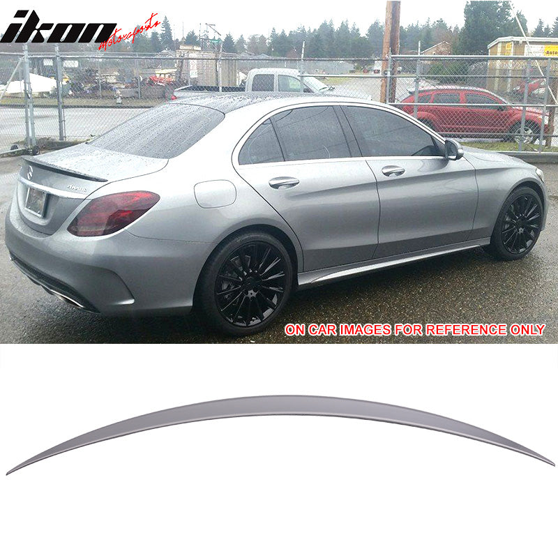 2015-2021 Mercedes Benz W205 4Door AMG Style Trunk Spoiler ABS