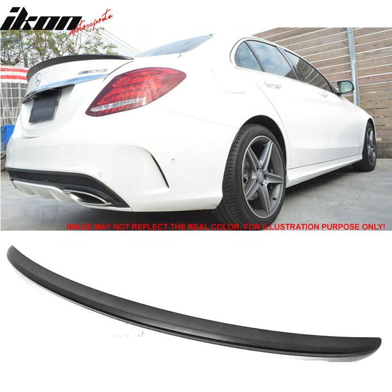 2015-2021 Mercedes Benz W205 4Door AMG Style Trunk Spoiler ABS