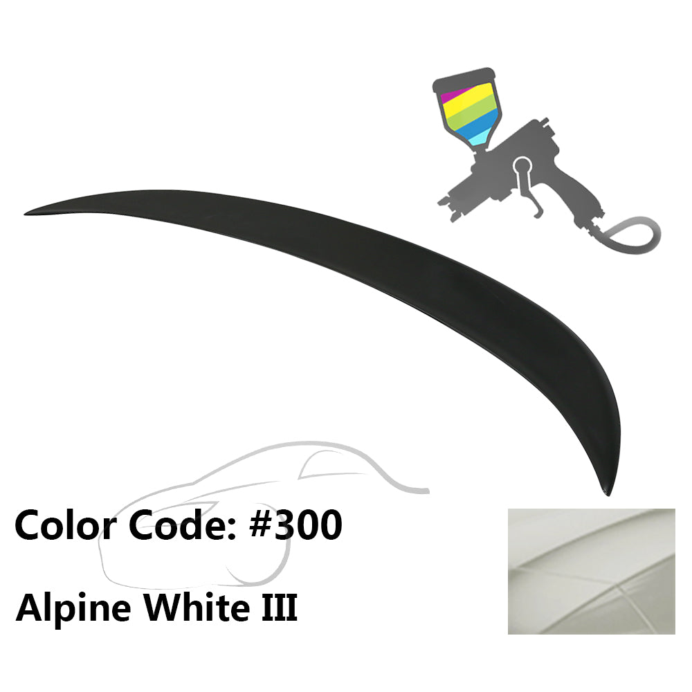 2004-2008 BMW E63 6 Series Coupe V Style Trunk Spoiler ABS