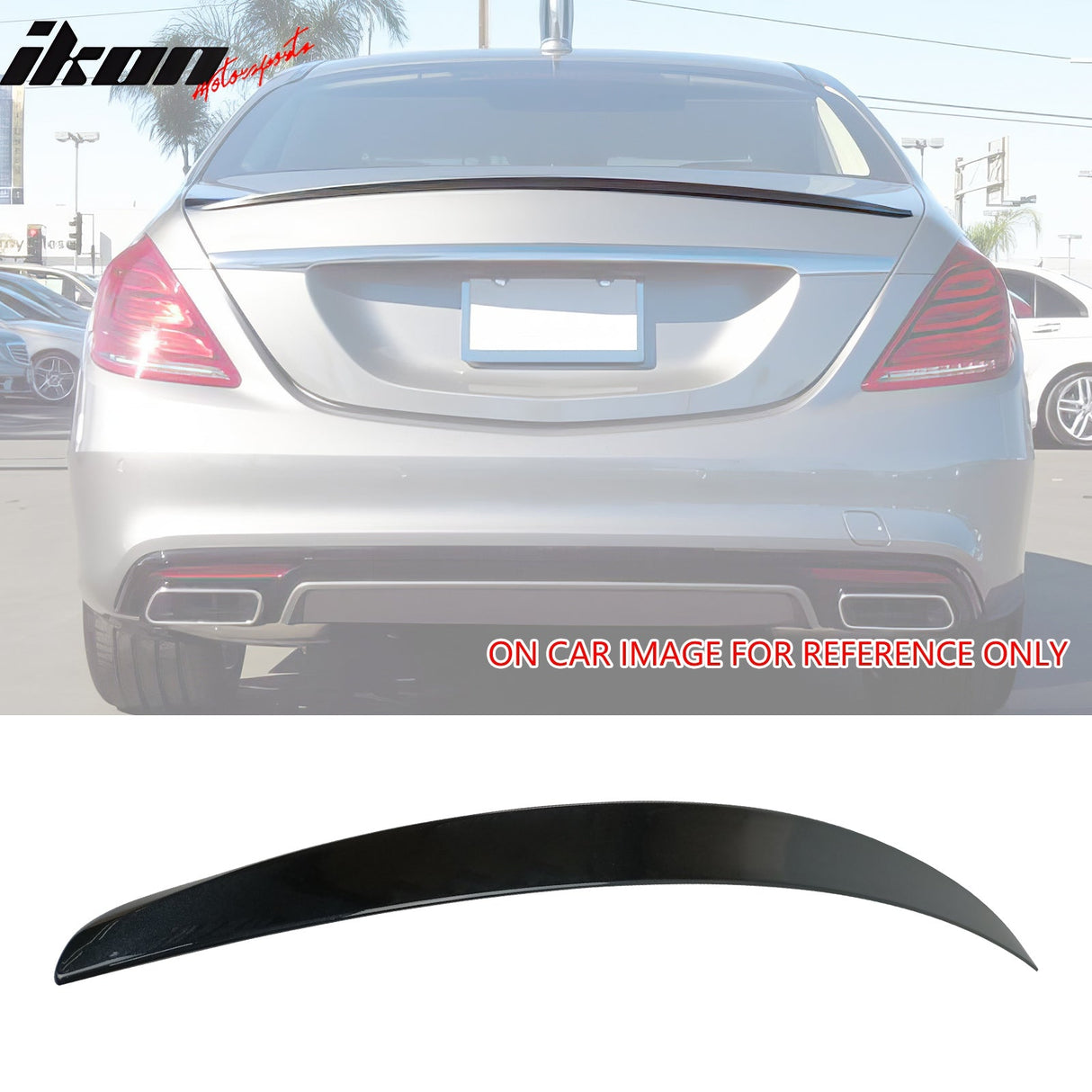 2014-2020 Benz W222 S Class 4Door OE Style Trunk Spoiler ABS