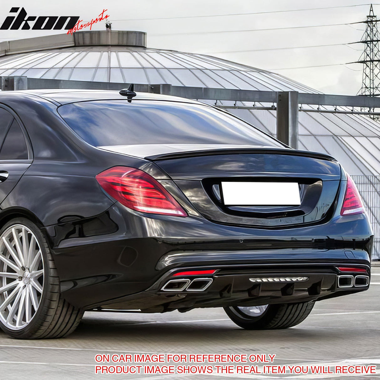 2014-2020 Benz W222 S Class 4Door OE Style Trunk Spoiler ABS