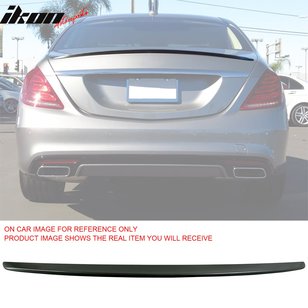 2014-2020 Benz W222 S Class 4Door OE Style Trunk Spoiler ABS