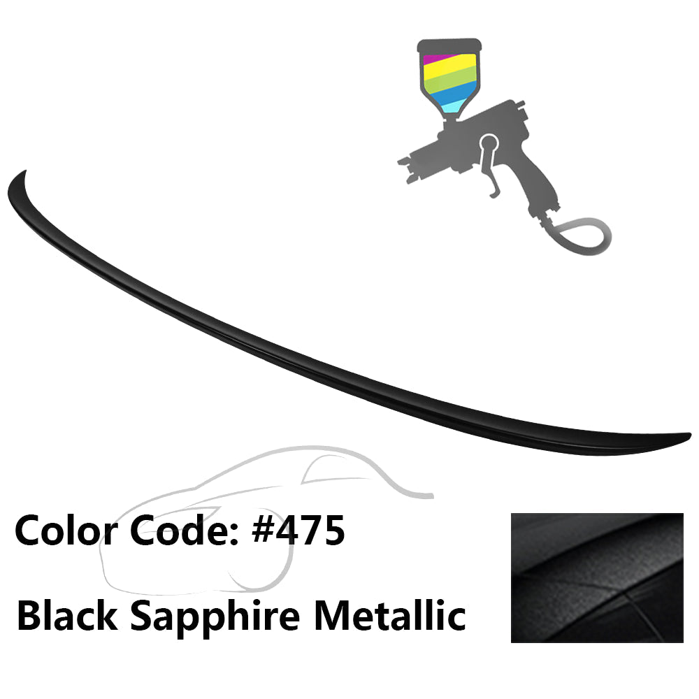 2014-2019 BMW 3 Series F80 4Dr Sedan M3 Style Trunk Spoiler Wing ABS